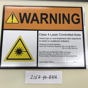 LABEL, WALL SIGN, PRIMA [sf:MCJRJZ5XQNLBESJA25TJSCVUCASI]
