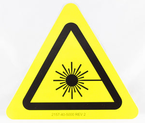 LASER RADIATION SYMBOL WALL SIGN [sf:MCTJ3QWFU3INALTKFI6KYXNRIMCQ]