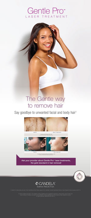 Patient Pull Up Banner, Gentle Hair Removal [sf:MCEJRN2AWEYZDGTMBNGXURPYXJNI]
