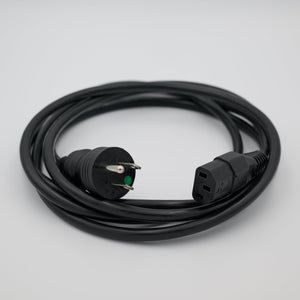 Power cord, NA - C13, hospital grade, 2.5Mx3x18awg, black with grounding reliability label. [sf:MCR5QP634UCBF47KZKEC2W74WCSQ]